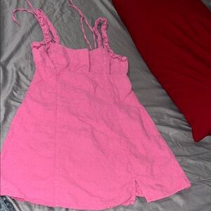 Pink Sleeveless Dress